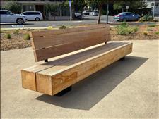 Colossus 2219-12-B-ADA Accessible Giant Timber Bench